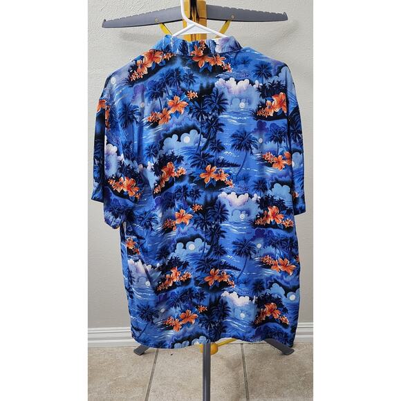 Gazoz Surf Wear Hawaiian Button Up Shirt Size M - Picture 3 of 5